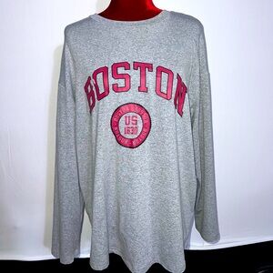 Comfy Oversized Boston Long-sleeve